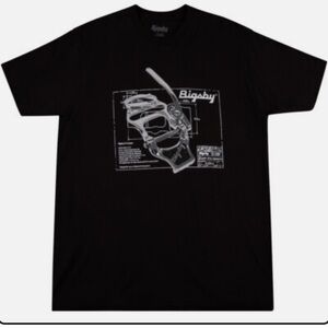 Bigsby Vibratos B16 Graphic T-Shirt‎ NWT